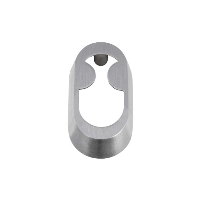 Rokoko cylinderring (smalprofil) - 11 mm - Børstet 