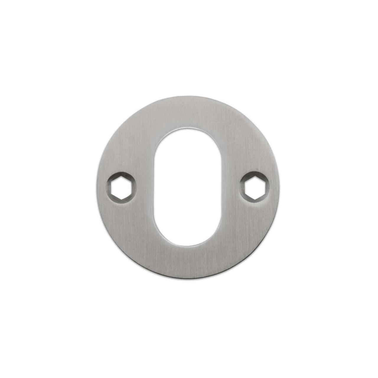Oval cylinderring - CC 30 mm - Børstet