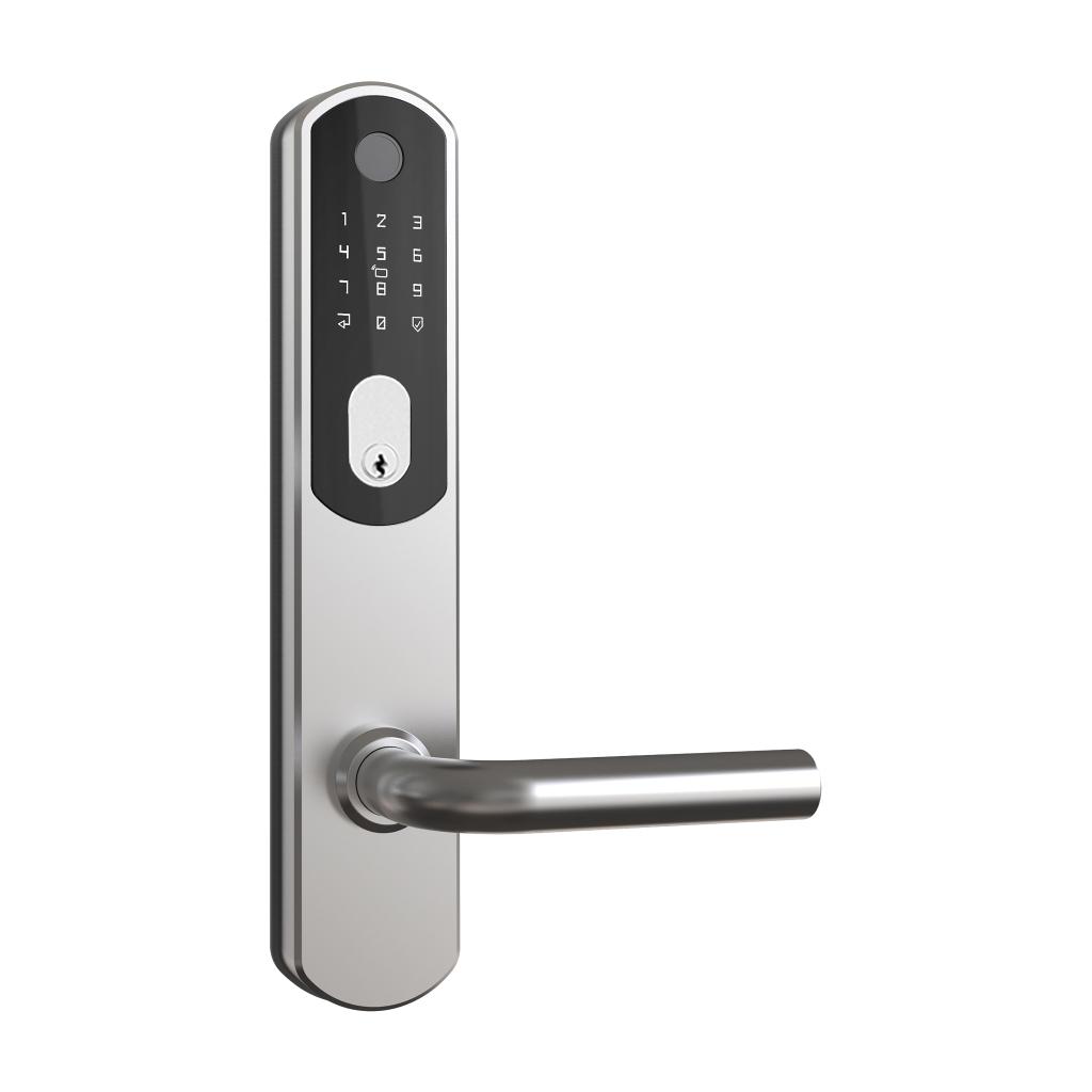 Elektronisk dørlås - GUARD - Børstet