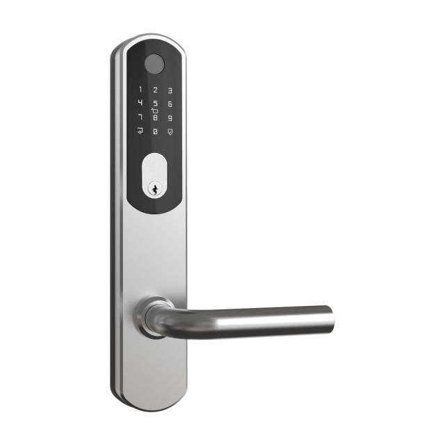 Elektronisk dørlås - GUARD - Børstet