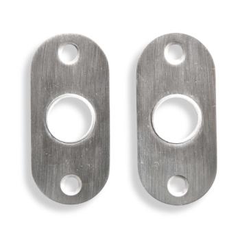 Smalprofil besætning til dørgrebsroset - CC 50 mm - Børstet