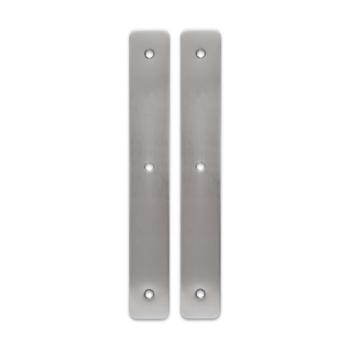 Langskilte/blindskiltesæt (smalprofil) - 230 mm - Børstet