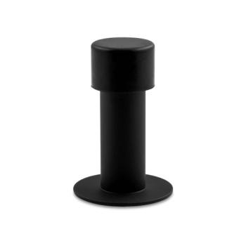 Dørstopper til gulv/væg - 75 mm - Matsort