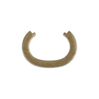 Låsering til universal dråbecylinder - 20x15 mm - Mat