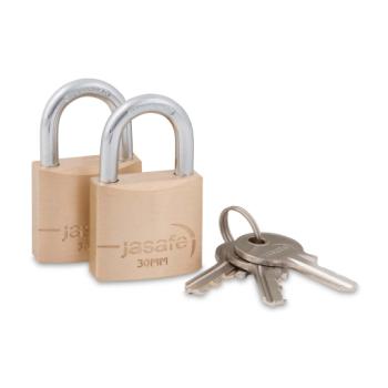 Hængelåsesæt - 30 mm - Mat