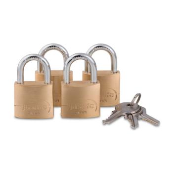 Hængelåsesæt - 30 mm - Mat