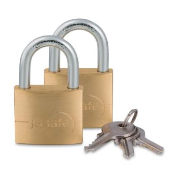 Hængelåsesæt - 40 mm - Mat