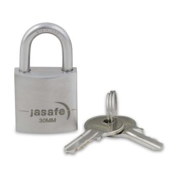 Hængelås - 50 mm - Børstet