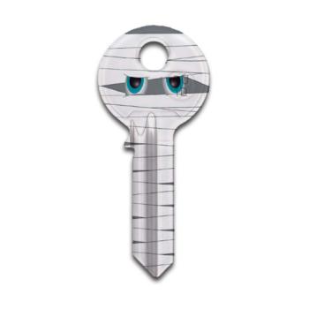 Nøgleemne - 5-stift - Mumie-motiv